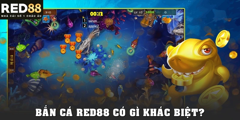 Bắn cá Red88 có gì khác biệt?