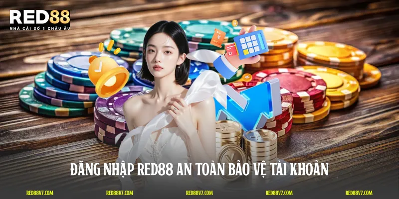 Đăng nhập RED88 an toàn bảo vệ tài khoản