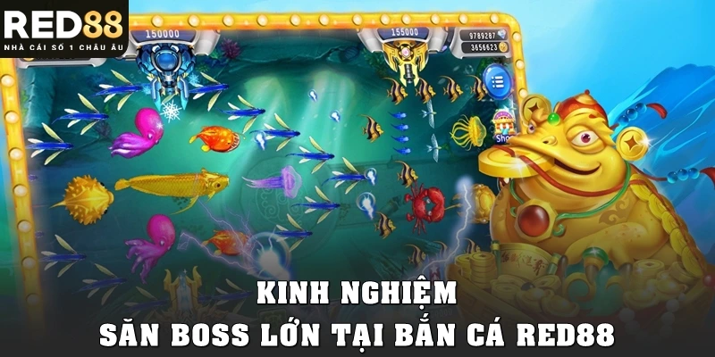 Kinh nghiệm săn boss lớn chơi bắn cá tại Red88