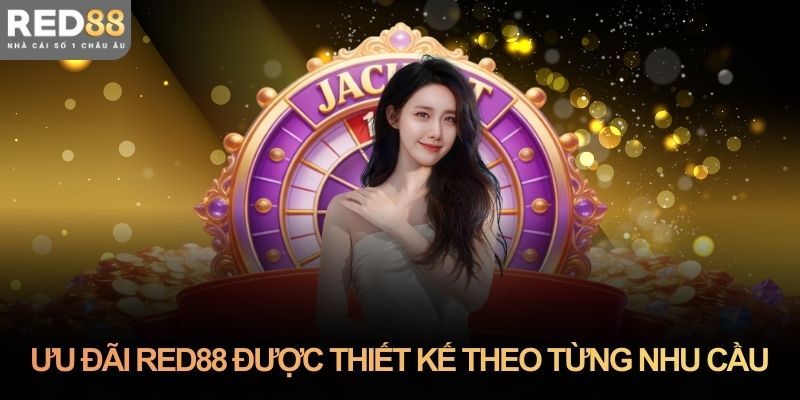 Ưu đãi Red88 được thiết kế theo từng nhu cầu