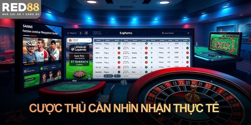 Cược thủ cần nhìn nhận từ thông tin và phản hồi thực tế