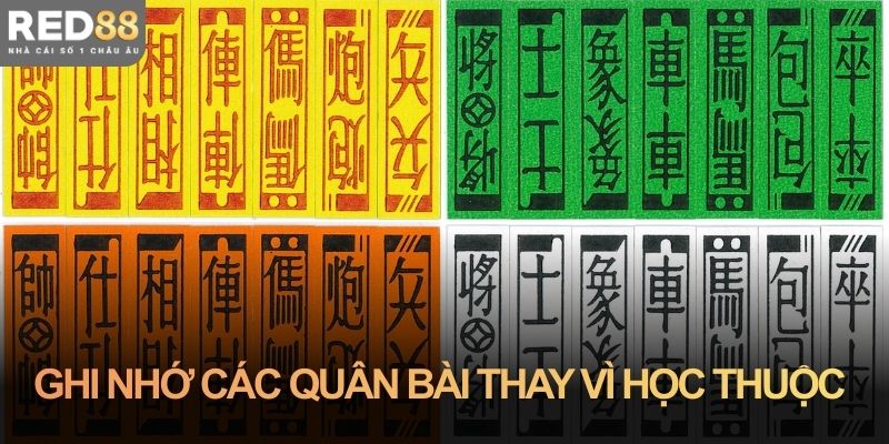 Ghi nhớ các quân bài bằng trải nghiệm thay vì học thuộc
