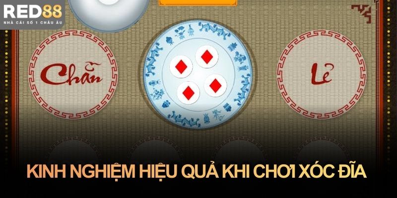 Kinh nghiệm hiệu quả để áp dụng vào cách chơi xóc đĩa tại Red88