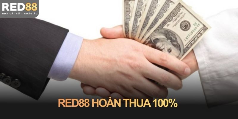 Red88 hoàn thua 100% giúp tân binh cược an tâm hơn thế nào?