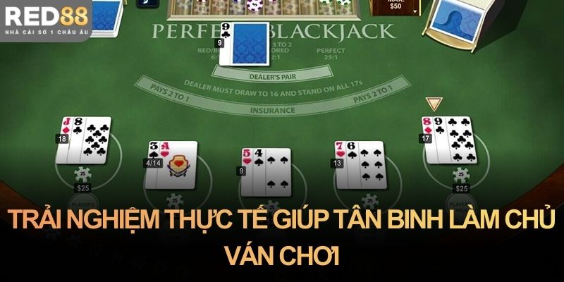 Trải nghiệm thực tế giúp người mới làm chủ ván chơi